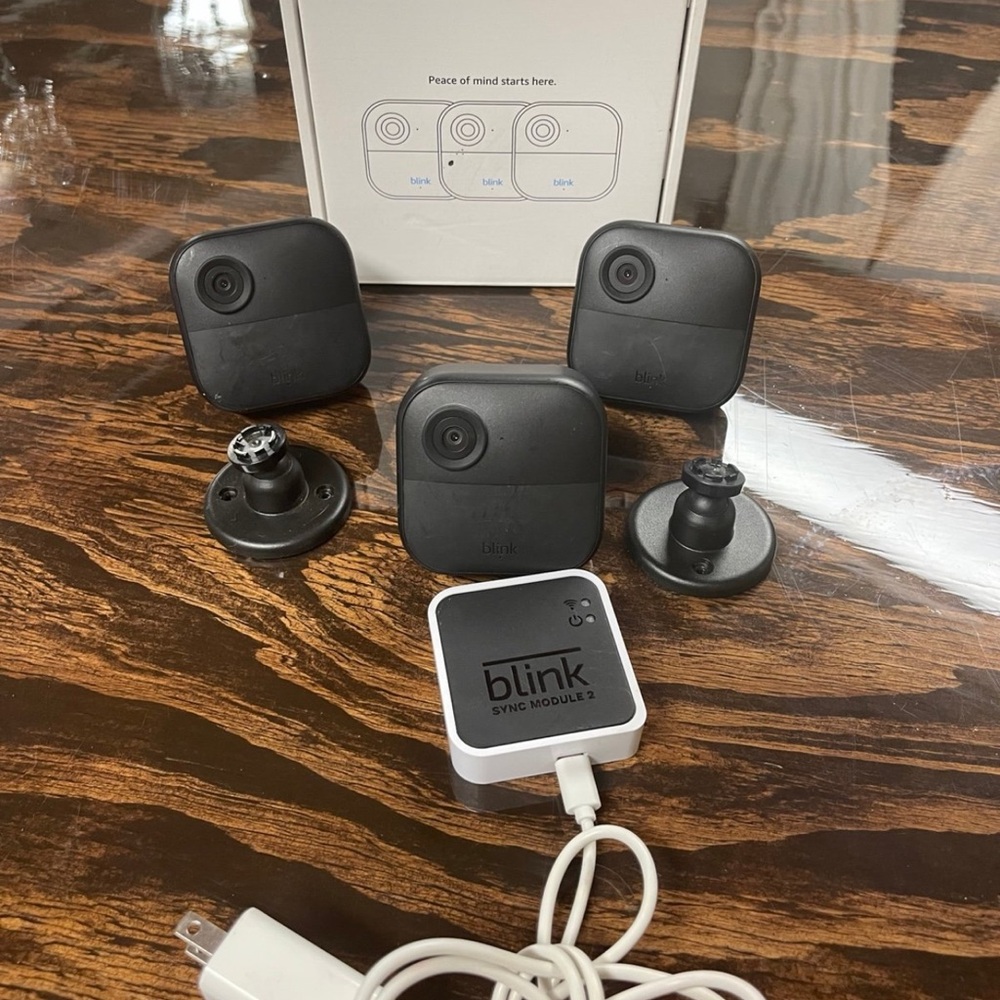 Blink Security Camera Set in Black